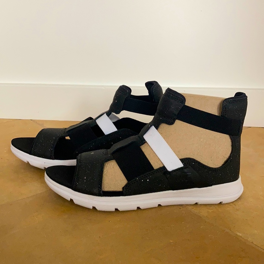 Sorel women’s “sneaker sandal”.